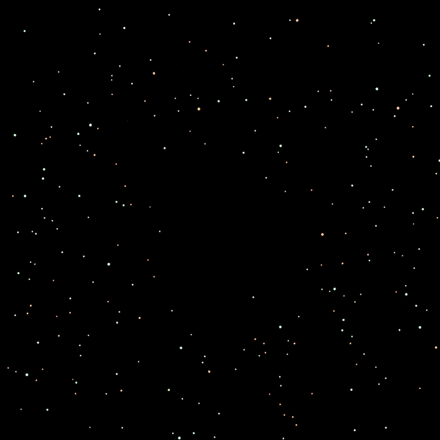 A lone astronaut drifting through a dense star field